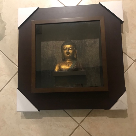 *SOLD *Bhudda Frame 22” x 22” - Picture 1 of 5